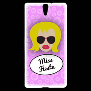 Coque Sony Xperia C5 Miss Fiesta Blonde