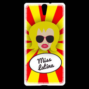 Coque Sony Xperia C5 Miss Latina Blonde