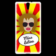 Coque Sony Xperia C5 Miss Latina Rousse