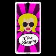 Coque Sony Xperia C5 Miss Shopping Blonde