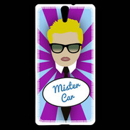 Coque Sony Xperia C5 Mister Car Blond