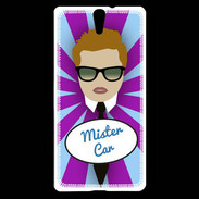 Coque Sony Xperia C5 Mister Car Roux