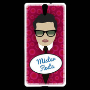 Coque Sony Xperia C5 Mister Fiesta Brun