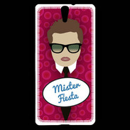 Coque Sony Xperia C5 Mister Fiesta Chatain
