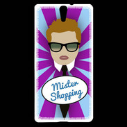 Coque Sony Xperia C5 Mister Shopping Roux