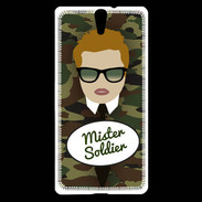 Coque Sony Xperia C5 Mister Soldier Roux