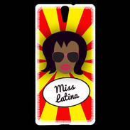 Coque Sony Xperia C5 Miss Latina Black