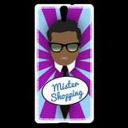 Coque Sony Xperia C5 Mister Shopping Black