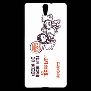 Coque Sony Xperia C5 Adishatz Raffut au rugby