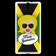 Coque Sony Xperia C5 Miss Jamaica Blonde