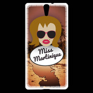 Coque Sony Xperia C5 Miss Martinique Rousse