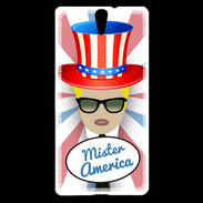 Coque Sony Xperia C5 Mister América Blond