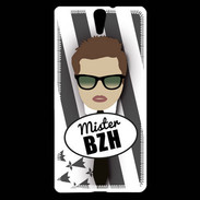 Coque Sony Xperia C5 Mister Bretagne Chatain