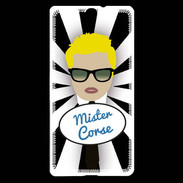 Coque Sony Xperia C5 Mister Corse Blond