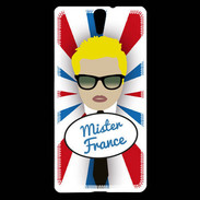 Coque Sony Xperia C5 Mister France Blond