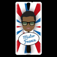 Coque Sony Xperia C5 Mister France Black