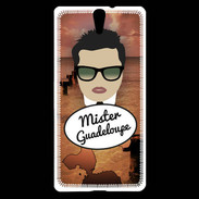 Coque Sony Xperia C5 Mister Guadeloupe Brun