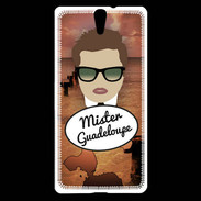 Coque Sony Xperia C5 Mister Guadeloupe Chatain
