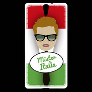 Coque Sony Xperia C5 Mister Italie Roux