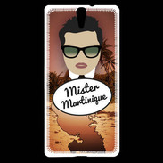 Coque Sony Xperia C5 Mister Martinique Brun