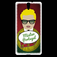 Coque Sony Xperia C5 Mister Portugal Blond