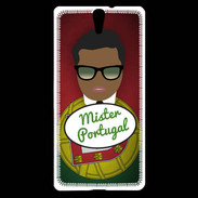 Coque Sony Xperia C5 Mister Portugal Black