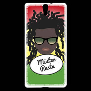 Coque Sony Xperia C5 Mister Rasta Black