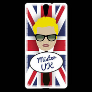Coque Sony Xperia C5 Mister UK Blond