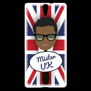Coque Sony Xperia C5 Mister UK Black