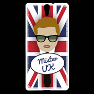 Coque Sony Xperia C5 Mister UK Roux