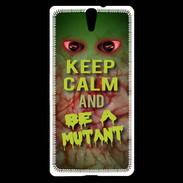 Coque Sony Xperia C5 Keep Calm and Be Mutant