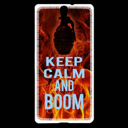 Coque Sony Xperia C5 Keep Calm and Grenade