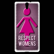 Coque Sony Xperia C5 Respect Women ZG