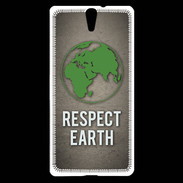 Coque Sony Xperia C5 Respect Earth ZG