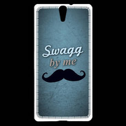 Coque Sony Xperia C5 Swag by Me Bleu ZG