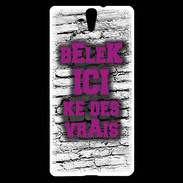 Coque Sony Xperia C5 Belek Ici Violet