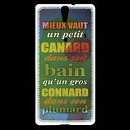 Coque Sony Xperia C5 Canard Bain ZG