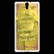 Coque Sony Xperia C5 Ils ne savaient pas ZG