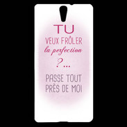 Coque Sony Xperia C5 Perfection au féminin ZG