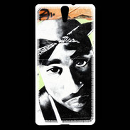Coque Sony Xperia C5 Graffiti rappeur PB