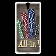 Coque Sony Xperia C5 Poker all in