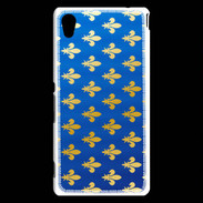 Coque Sony Xperia M4 Aqua Fleurs de Lys
