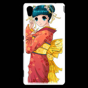 Coque Sony Xperia M4 Aqua Manga féminin