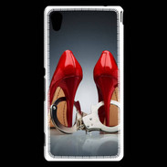 Coque Sony Xperia M4 Aqua Chaussures et menottes