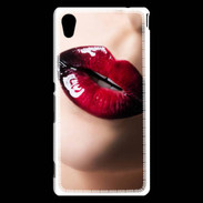 Coque Sony Xperia M4 Aqua Bouche sexy et brillante