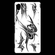 Coque Sony Xperia M4 Aqua Tatouage Tribal 5