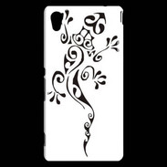 Coque Sony Xperia M4 Aqua Pompiers en noir et blanc
