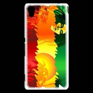 Coque Sony Xperia M4 Aqua Chanteur de reggae