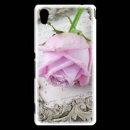 Coque Sony Xperia M4 Aqua Rose Vintage