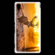 Coque Sony Xperia M4 Aqua Cerf au levé du soleil